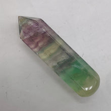 Load image into Gallery viewer, Stimulating! Multi-Hued Fluorite 29g Massage Crystal | 60x14mm |