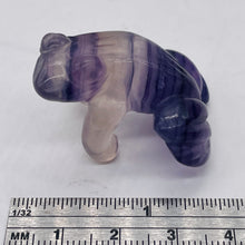 Load image into Gallery viewer, Frog Fluorite Glass Frog Figurine