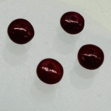 Load image into Gallery viewer, Ruby AAA Rondelle Beads | 4x3mm | Red | 4 Beads