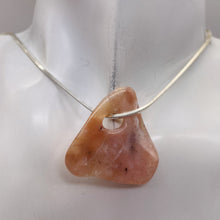 Load image into Gallery viewer, Designer Pink Peruvian Opal Pendant Bead | 47cts! | 33x30x5mm |