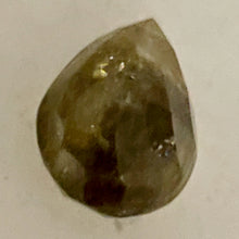 Load image into Gallery viewer, Sapphire 6ct Color Change Gemstone Briolette | 12x9x7mm | Green Yellow | 1 Bead