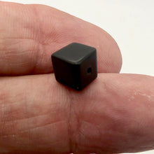 Load image into Gallery viewer, Black Obsidian with Some Rainbow Cube Beads | 8x8mm| 10 Beads |