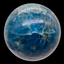 Load image into Gallery viewer, Apatite 295g Meditation Sphere | 2.32" | 58mm | Blue, White | 1 Display Specimen