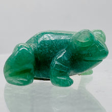 Load image into Gallery viewer, Hand-Carved Sitting Frog | 1 Figurine | | 40x37x18mm | Green