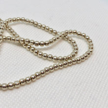 Load image into Gallery viewer, Seven Solid Sterling Silver 3mm Beads 7807
