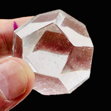 Load image into Gallery viewer, Rock Crystal 78g Dodecahedron Specimen | 34mm | Clear | 1 Figurine | | 34mm | Clear