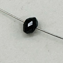 Load image into Gallery viewer, 1 Fancy Color 0.46cts Natural Black Diamond Roundel Bead 9892G
