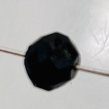 Load image into Gallery viewer, 1 Fancy Color 0.61cts Natural Black Diamond Roundel Bead 9892D