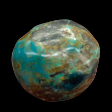 Load image into Gallery viewer, Turquoise Natural Focal 17g Nugget Bead | 29x28x15mm | Blue, Black | 1 Bead |
