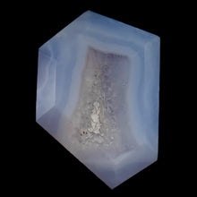 Load image into Gallery viewer, Druzy Blue Chalcedony Designer Pendant Bead | 37x28x10mm | Blue | 1 Bead |