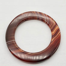 Load image into Gallery viewer, So Hot! Carnelian Agate Orange Picture Frame Bead | 37x3.5mm | 23mm opening |