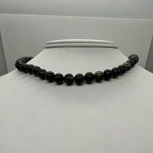 Load image into Gallery viewer, Dragon Blood or Bloodstone Round Bead Strand | 8mm | Green. Red | 48 Beads |
