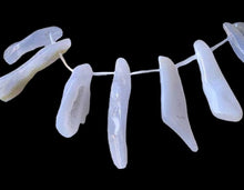 Load image into Gallery viewer, 810cts Natural Blue Chalcedony Bead Strand 110510H