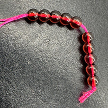 Load image into Gallery viewer, Champagne Garnet AAA Round Bead Parcel | 4mm | Red | 10 Beads |