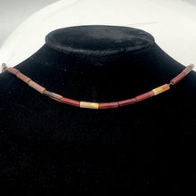 Load image into Gallery viewer, Hot! Australian Mookaite Tube Bead 8"Strand | 13x4mm | 15 beads |