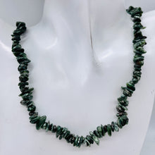 Load image into Gallery viewer, Seraphinite Bead Strand | Chip | 11x8x5 to 7x5x4mm | Green Silver | 200 Beads |