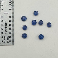 Load image into Gallery viewer, Tanzanite (approx 3cts) Rondelle Faceted Bead Parcel | 4x2mm | Blue | 8 Beads |