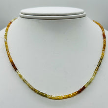 Load image into Gallery viewer, Natural Multi-Hue Zircon Faceted Bead Strand 107452B