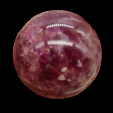 Load image into Gallery viewer, Lepidolite Purple Mica 138g Sphere | 1 3/4 in | Purple, White | 1 Specimen |