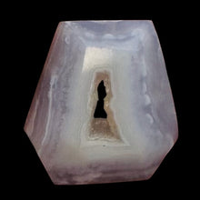 Load image into Gallery viewer, Chalcedony Druzy 27ct Designer Cut Pendant Bead| 22x21x8mm| Blue|1 Pendant Bead|