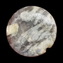 Load image into Gallery viewer, Big Cat Natural Untreated Feldspar 35mm Coin Pendant Bead | 35x5.5mm | 1 Bead |