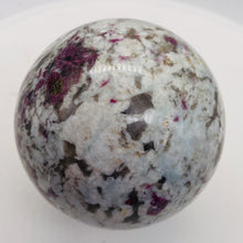 Load image into Gallery viewer, Garnet Crystal 597g Sphere | 2 7/8" | Red White | 1 Collector's Item