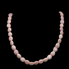 Load image into Gallery viewer, Pink Natural, Untreated Peruvian Opal Faceted Coin 10x7x3mm Strand