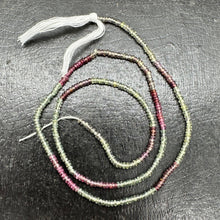 Load image into Gallery viewer, Natural Sapphire 2x1mm Roundel Bead Strand 105252