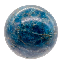 Load image into Gallery viewer, Apatite 323g Meditation Sphere | 2.32" | 58mm | Blue, White | 1 Display Specimen