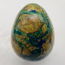 Load image into Gallery viewer, Azurite 163g Egg | 2 3/8x1 7/8&quot; | Green Blue Tan | 1 Collector&#39;s Item |
