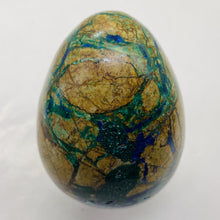 Load image into Gallery viewer, Azurite 163g Egg | 2 3/8x1 7/8" | Green Blue Tan | 1 Collector's Item |