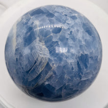 Load image into Gallery viewer, Celestite Sphere 1960g (69oz) | 113mm ( 4.4") | Blue White | 1 Display Specimen|