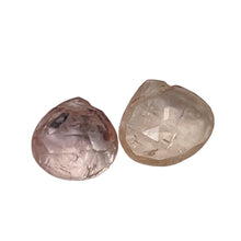 Load image into Gallery viewer, 1 Premium 6x6x4 to 7x7x3.5mm Topaz Faceted Briolette Bead 4077A