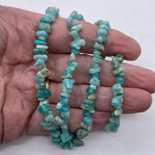 Load image into Gallery viewer, Amazonite Strand Chip | 11x8x5 to 7x5x4mm | Green | 200 Bead