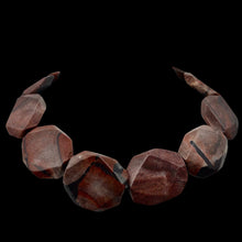 Load image into Gallery viewer, Oregon Red Devil Jasper Pendant Bead Strand (16 Beads) 108659