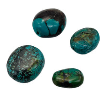 Load image into Gallery viewer, Turquoise Natural Nugget Beads | 21x19x9 to 17x12x8 | Blue | 4 Beads |