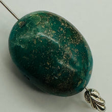 Load image into Gallery viewer, Turquoise Natural Focal 12g Nugget Bead | 27x22x15mm | Blue | 1 Bead |