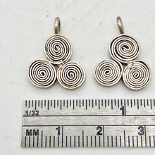 Load image into Gallery viewer, Thai Hill Tribe Triskillian 999 Silver Pendant, 12 Grams 8605