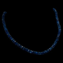 Load image into Gallery viewer, Blue Kyanite AA Gem Quality Briolette Beads 4x3mm 63ct Strand 145 Beads