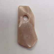 Load image into Gallery viewer, Designer Pink Peruvian Opal Pendant Bead |40 cts | 53x24x5mm |