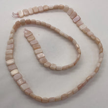 Load image into Gallery viewer, Mother of Pearl Double Drilled Half Strand Rectangle Cut| 8x5x3mm| Pink|40 Beads