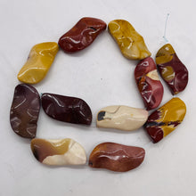 Load image into Gallery viewer, Fab Mookaite Wavy Marquis Bead Strand | 30x15mm | 11 Beads |