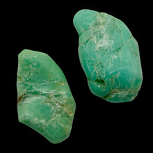 Load image into Gallery viewer, Chrysoprase Natural Nuggets Pendant Beads | 31g | 37x13 to 40x14mm | Green | 2 |