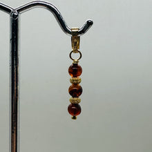 Load image into Gallery viewer, Amber Drop/Dangle Pendant | 1" Long | Amber |