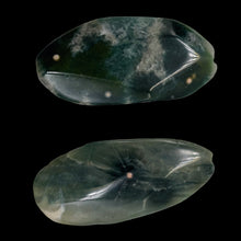 Load image into Gallery viewer, Ocean Jasper Old Stock Long Oval Beads| 45x22x6 to38x20x7mm|Green, Pink| 2 Beads