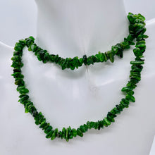 Load image into Gallery viewer, Diopside Strand Chip Bead 32" Strand | 11x8x5 to 7x5x4mm | Green | 200 Beads |