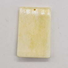 Load image into Gallery viewer, Love Frogs Pendant Bead | 48x30x6mm | White Green | 1 Bead |