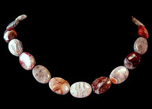 Load image into Gallery viewer, Wild Crazy Lace Agate Bead Focal 8 inch Strand 104581HS
