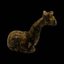 Load image into Gallery viewer, Giraffe Resting Animal Stone Carving | 1 Figurine | 1 5/8 x 1 5/8" | Brown
