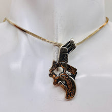 Load image into Gallery viewer, Native American Eagle Salmon Sterling Silver Talisman | 1 1/2" Long | 1 Charm |